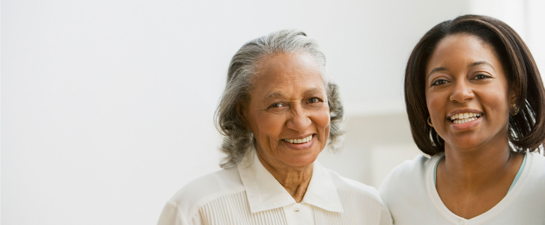 two ladies stood next to each other