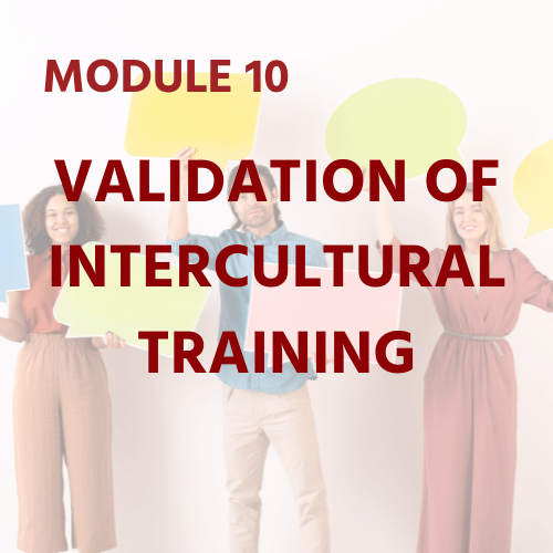 Module 10 - Validation of Intercultural Training