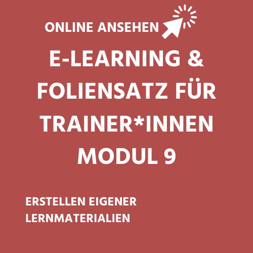 DE module 9 - elearning and presentation