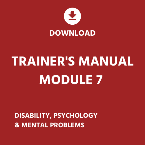 module 7 - trainers manual