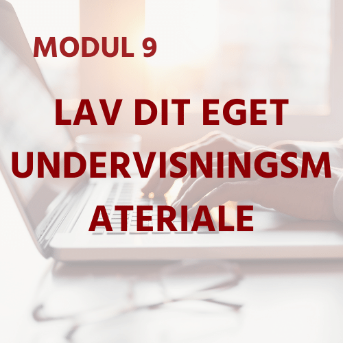 DK Module 9 - Creating Your Own Learning Material