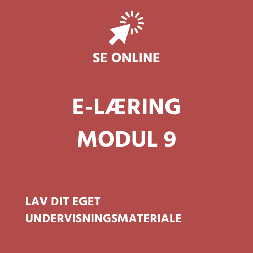 DK module 9 - elearning and presentation