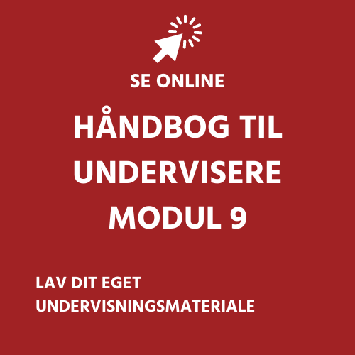 DK module 9 - trainers manual